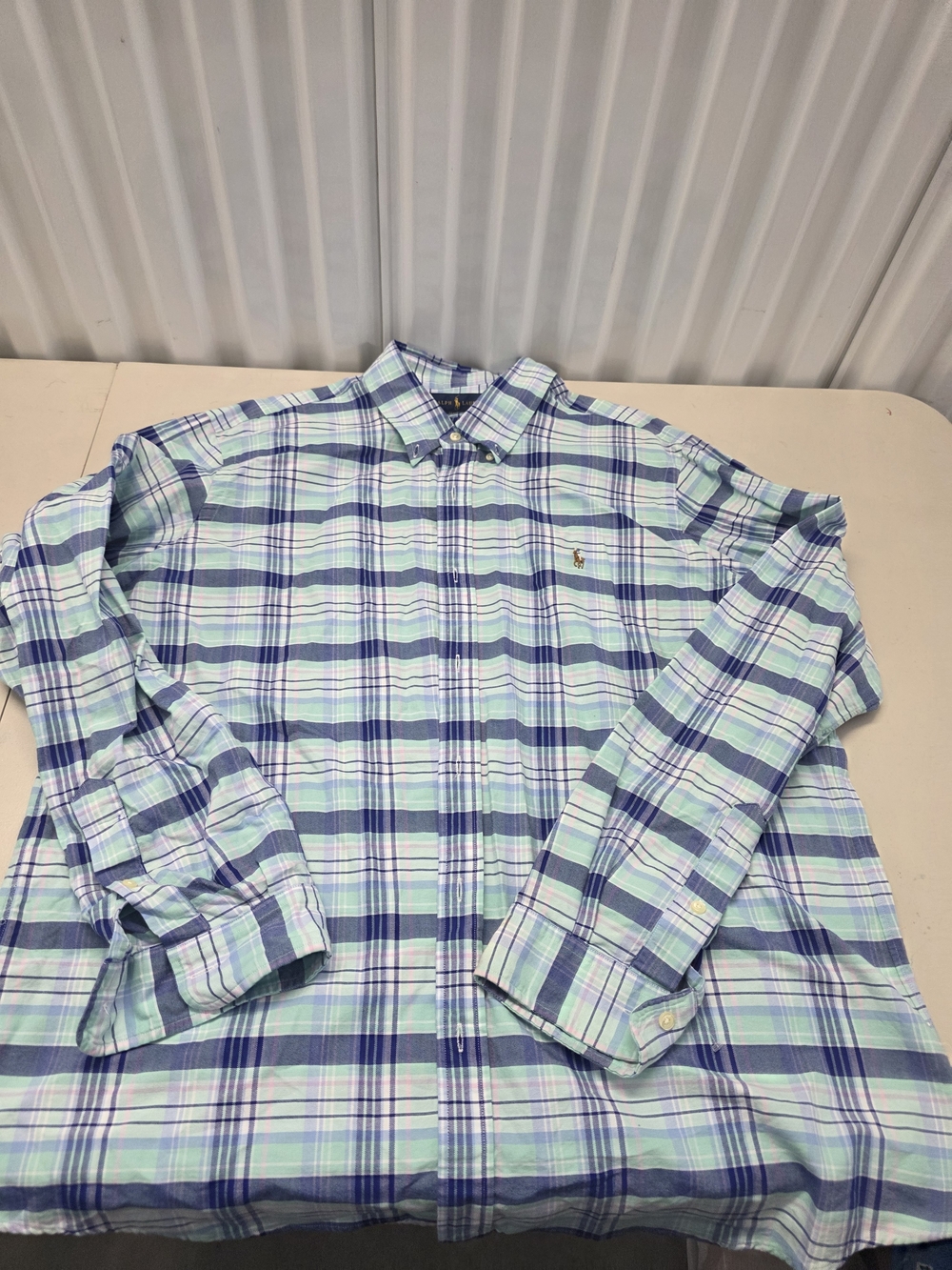 Ralph Lauren Classic Fit Button Down Shirt Men's Size XXL